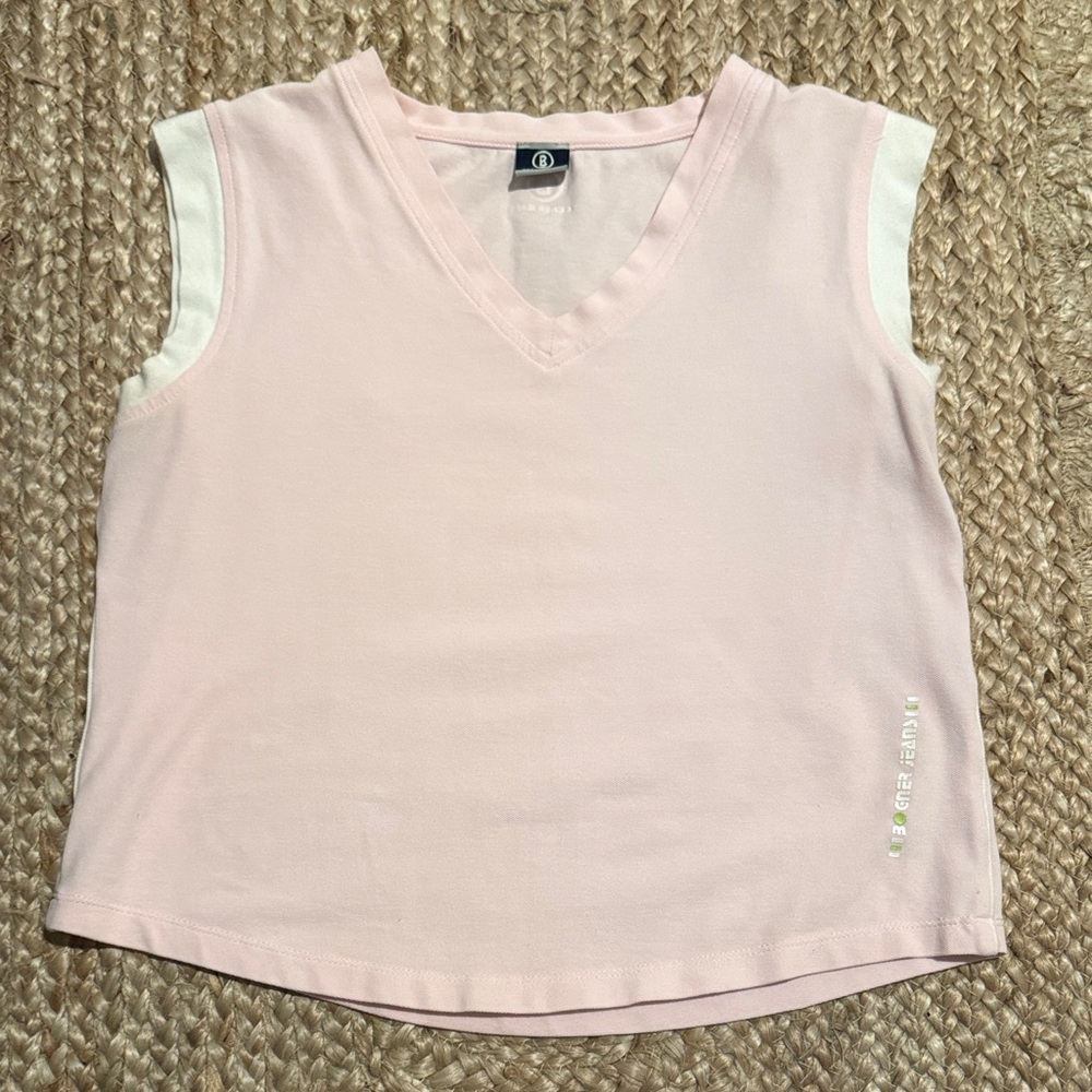 Pink Sleeveless Top